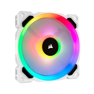 Ventilator PC Corsair LL120 RGB, 120mm, LED RGB, Alb - Img 4