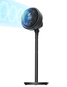Ventilator Pelonis Reglabil pe Inaltime Oscilant Ultra Silentios Negru - Img 3