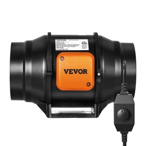 Ventilator tub inline VEVOR GX-06-150, 60W, 400 CFM, motor cupru, zgomot redus - Img 9
