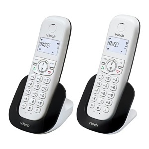 (versiunea franceza) VTech CS1501 Telefon DECT fara fir cu doua telefoane, blocare apeluri, identificare apelant/apel in asteptare, difuzor, afisaj iluminat din spate si tastatura iluminata din spate - Img 15