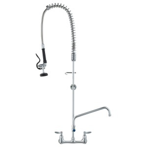 VEVOR Baterie Bucatarie Comerciala 3803A-12-47 Inaltime 118 cm Material Alama Cu Dus Extractibil