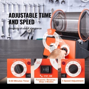 VEVOR KD-20001 Poliermaschine 5 kg 5 Viteze Timer 60 Min - Img 4