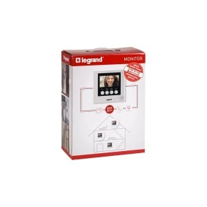 Video Interfon Legrand 4,3 Zoll, Alb, Extensibil pentru 2 Familii - Img 6