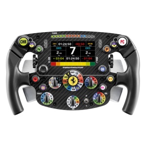 Volan pentru simulator Thrustmaster Ferrari SF-25, replica 11, display LCD, compatibil PS5PS4PC