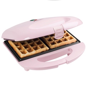 Waffle Maker Bestron ASW401P, 700W, 2 Waffe, Design Retro, Rosa - Img 2