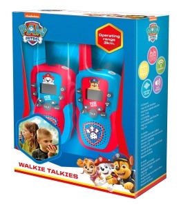 Walkie Talkie Pro Set Paw Patrol, raza 3 km, necesita 2x 9V baterii - Img 5