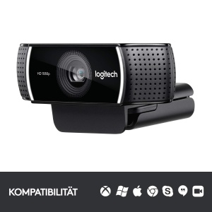 Webcam Logitech C922 Pro Stream cu Stativ, Full HD 1080p, Microfoane Stereo - Img 9