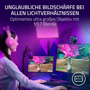 Webcam Razer Kiyo Pro Ultra - 4K, Autofocus AI, Negru - Img 4