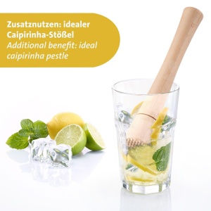 Westmark Fermentier Stampfer Buchenholz - Ideal pentru Kimchi si Varza Murata - Img 5