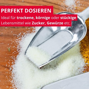 Westmark Spice Scoops Hygia - 6 mini linguri practice pentru dozarea curata a ingredientelor uscate cum ar fi ceai si condimente sau hrana pentru anim - Img 2