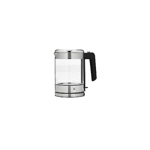 WMF Kitchen Miniis Kettle Glass 1 litru, ceainic fara fir mic, indicator de nivel al apei, filtru de apa de var, oprire automata a fierberii, 1900 wati, - Img 8