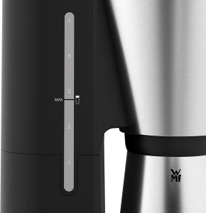 WMF Kuchenminis Aparat de cafea cu filtru Aroma mic cu balon termos, 870 wati, cana termica la pachet, aparat de cafea mic cu temporizator, cromargan mat - Img 6