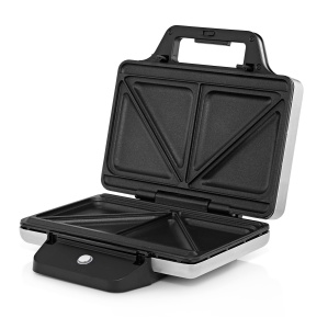 WMF Lono Sandwich Maker, prajitor de paine pentru sandwichuri, pentru 2 paine prajite standard sau XXL, reglare pe inaltime in 2 trepte pentru mai multa umplutura, otel inoxidabil mat - Img 2