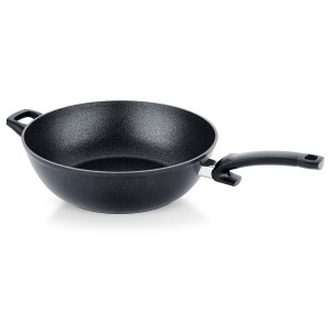 Wok din Aluminiu Fissler Adamant, 32cm, 6L, Kratzfest, Inductie
