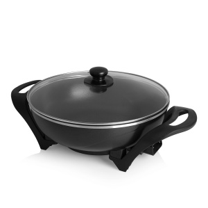 Wok electric Tristar PZ-9130, 4.5L, 1500W, diametru 33 cm - Img 2