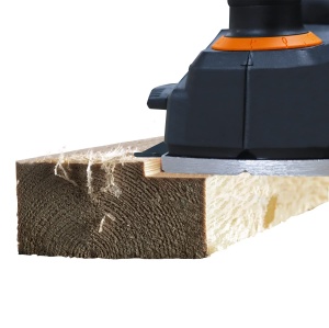 WORX WX615 - rindea electrica puternica cu 750W - latime de lucru de 82 mm - lame HSS de inalta calitate - latime perie 82 mm - adancime de trecere de pana la 3 mm - Img 4