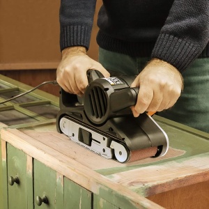 WORX WX6611 Slefuitor cu banda 950W - cu adaptor pentru aspirator - design ergonomic - Img 4