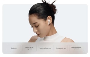 Xiaomi Redmi Buds 6 Active Wireless | Casti Bluetooth 13,7 cm (5,4") | Durata lunga de viata a bateriei de 30 de ore | Anularea zgomotului pentru apeluri | 5 moduri de reglare | IPX4 | Alb - Img 4