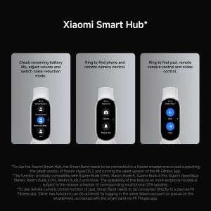 Xiaomi Smart Band 10 Ecran AMOLED 172 21 Zile Autonomie Monitorizare SPO2 Ceramic Edition Pearl White - Img 8