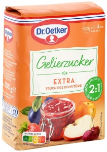 Zahar Gelifiant Dr. Oetker Extra 21, 500 g, pentru Gemuri si Marmelade Fructate