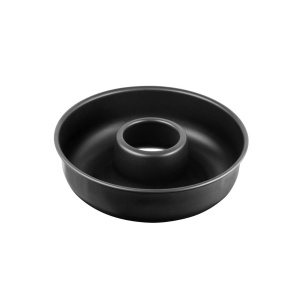 Zenker Frankfurter Wreath O 28 cm NEGRU METALIC, tava rotunda pentru prajituri si placinte delicioase (culoare: negru), cantitate: 1 bucata