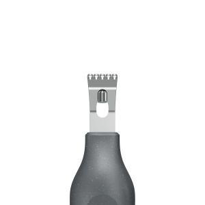 Zester 2 in 1 Zyliss cu maner din grau, inox, pentru lamaie si lime - Img 3