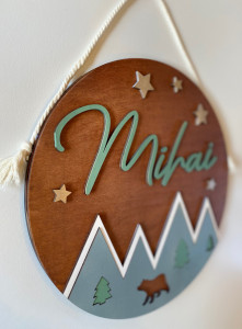 Decoratiune copii Munți