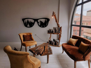 Decorațiune perete "Ochelari - mountain view"