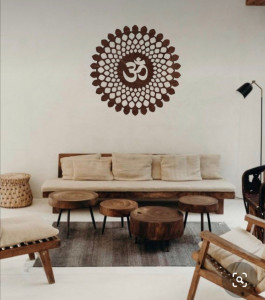 Decorațiune perete "Mandala OM"
