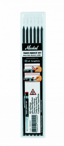 Rezerve de marker grafit (X6 Graphite)