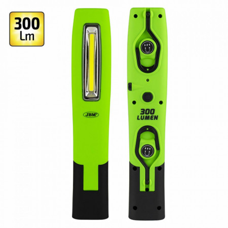Lampa de lucru portabila 300 Lm, cu baza articulata, 53465, JBM