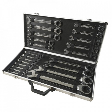 Set de 22 Chei Combinate cu Clichet, JBM