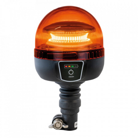 Girofar LED, reincarcabil, cu baza flexibila, 54172, JBM