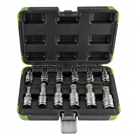 Set de 12 Piese 1/2" Imbusuri Cromate Inelare, 53104, JBM