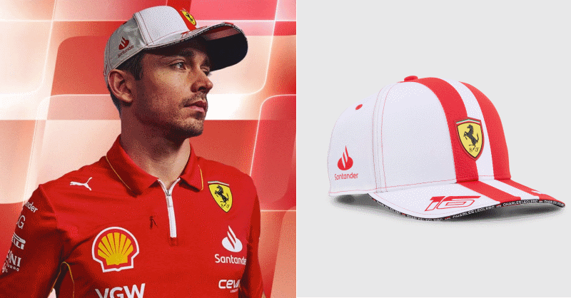 Charles Leclerc's Ferrari cap for 2024 F1 Monaco already on sale