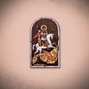 Магнит - Икона - Св. Георги | ANTIKO.BG - Български Бижута и Подаръци