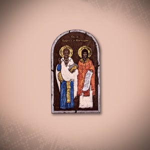Магнит - Икона - Св. св. Кирил и Методий | ANTIKO.BG - Български Бижута и Подаръци