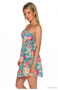 Rochie Babydoll cu Model Floral - Img 5