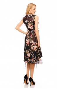 Rochie cu Model In Flori Pentru Femei - Img 6