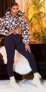 Pantaloni Damă Tip Jogger Casual Sport cu Talie Elastică și Șnur, Buzunare Laterale - Img 11