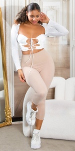 Colanți modelatori 3/4 fără cusături – stil, confort și eleganță într-o singură piesă - Img 1