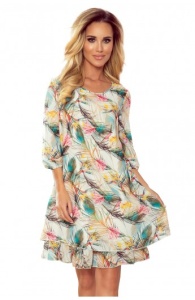 Rochie din sifon cu decolteu mare la spate - Img 6