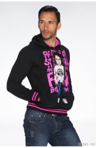 Hanorac baby boys pink - Img 3