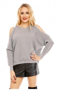 Pulover elegant cu design modern - Img 1