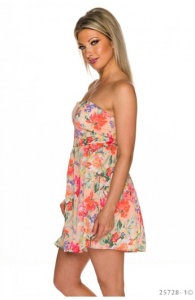 Rochie Babydoll cu Model Floral - Img 2