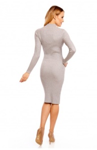 Rochie midi mulata din tricot - Img 8