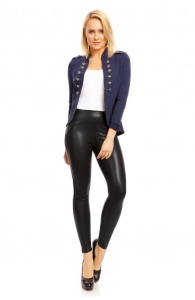 Sacou dama tip blazer cu nasturi si guler clasic - Img 10