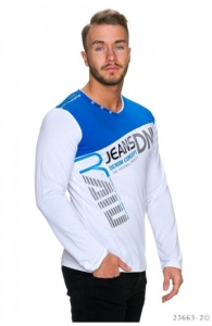Bluza Barbati Casual cu Imprimeu Text - Img 2