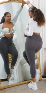 Colanți modelatori 3/4 fără cusături – stil, confort și eleganță într-o singură piesă - Img 3