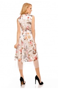 Rochie cu Model In Flori Pentru Femei - Img 8